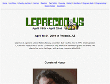 Tablet Screenshot of leprecon.org